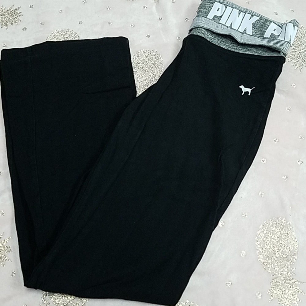 Victoria's secret pink bootcut yoga pants
